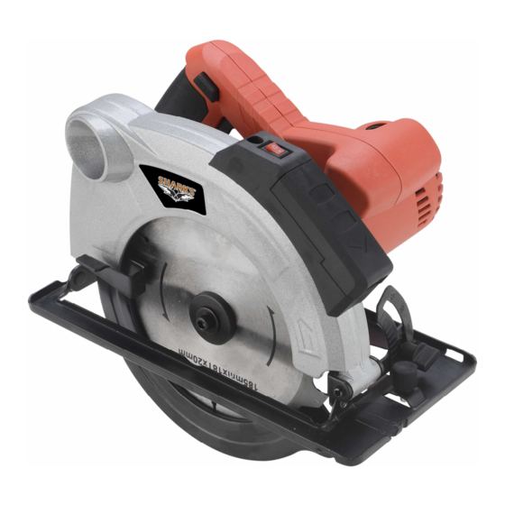 User Manuals: SHARKS SH 1200 Laser Circular Saw Set