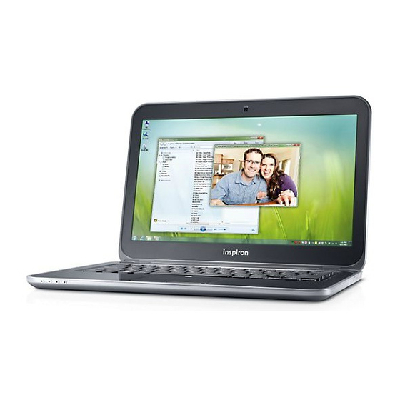 Dell inspiron 13z Quick Start Manual