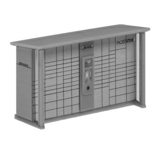 Faller 2 DHL PACK STATIONS Manual