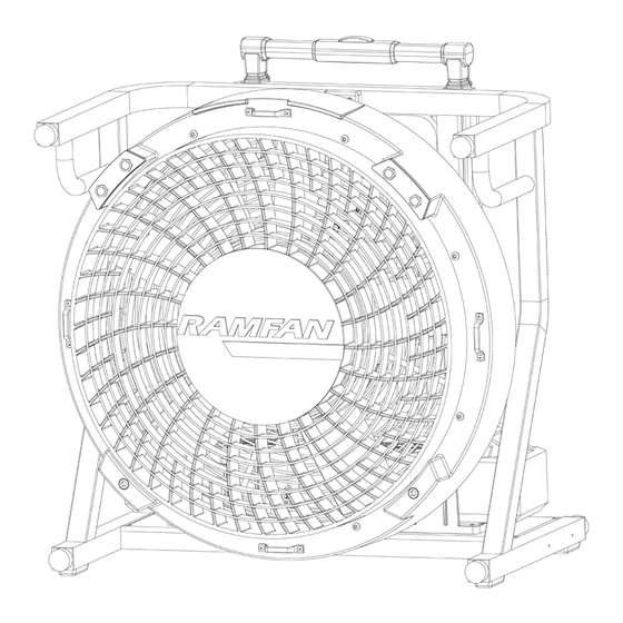 Euramco RAMFAN EX50Li-18V DC Operator's Manual