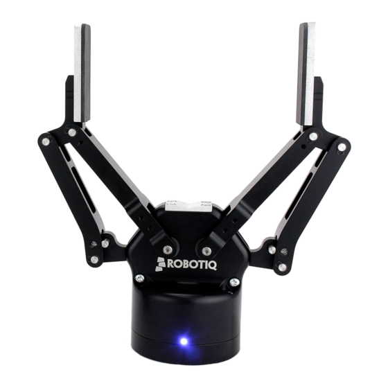 ROBOTIQ 2-Finger 85 Instruction Manual