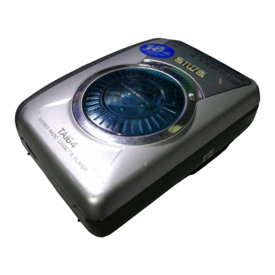 Aiwa HS-TA164 Operating Instructions