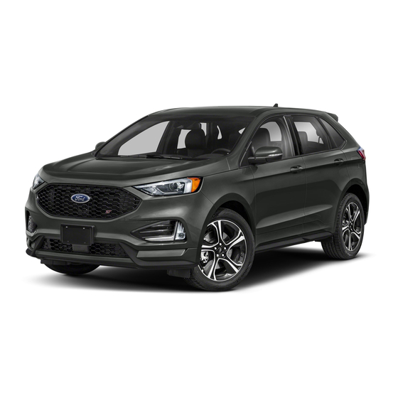 Ford EDGE 2021 Manuals