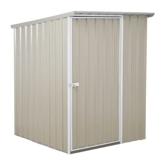 User Manuals: Duratuf SENTRY SHEDS SS1515 Storage