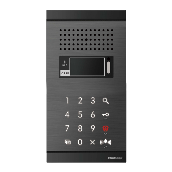 Commax CIOT-L20MP User Manual