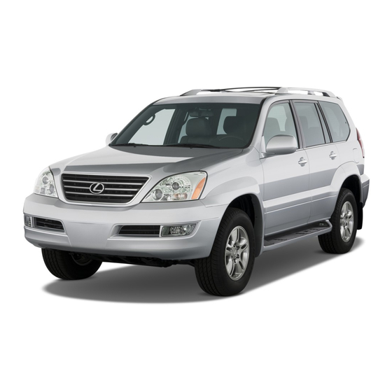 Lexus GX470 2008 Service Manual