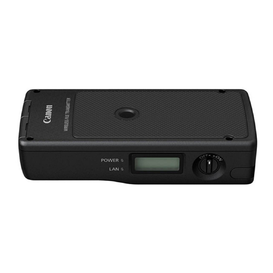 Canon WFT-E7 Ver.2 Instruction Manual