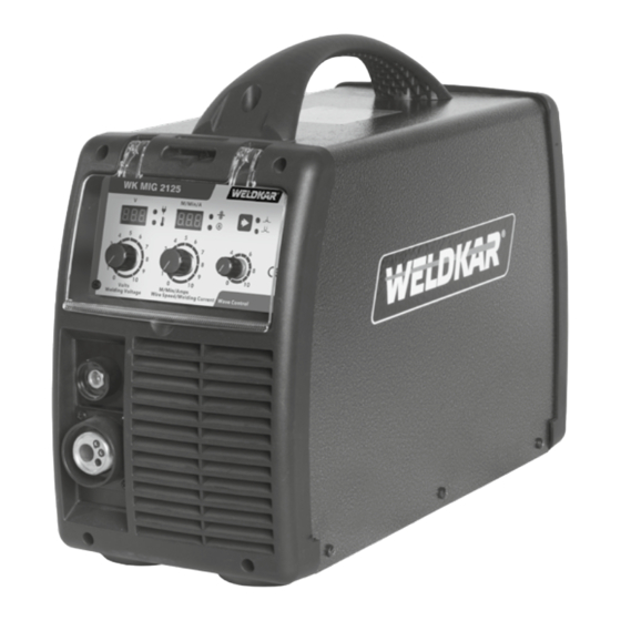 WELDKAR WK MIG 2125 Instruction Manual