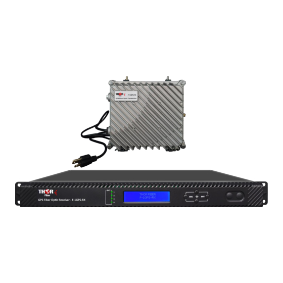 Thor Broadcast F-GPS-Tx-WE User Manual