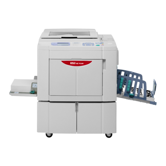 Riso ME 9450 User Manual