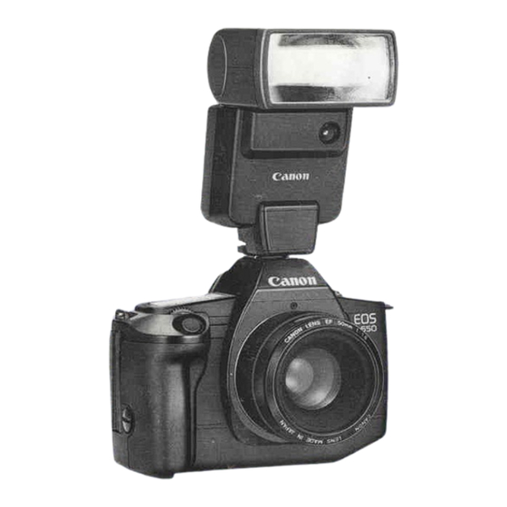 Canon Speedlite 420EZ Instruction Booklet