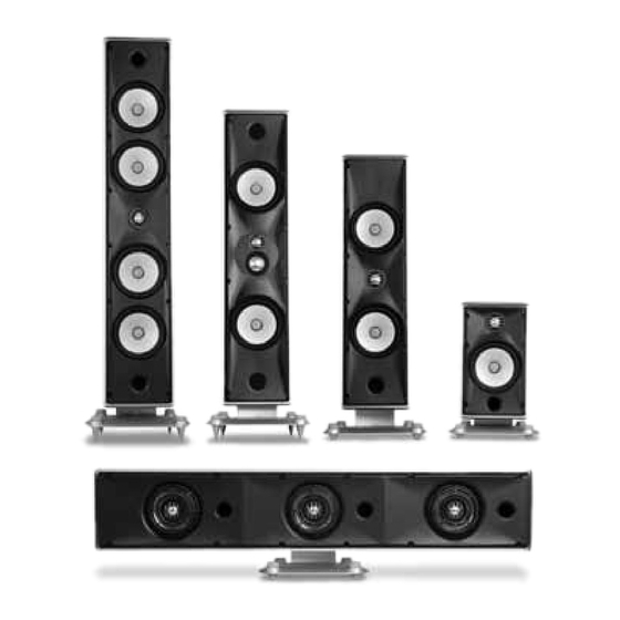 SpeakerCraft Tantra Triple LCR Manual
