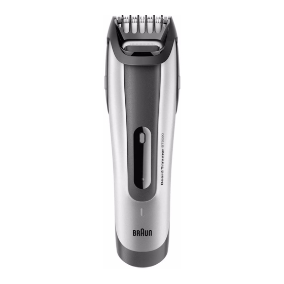 Braun BT 5090 Manual