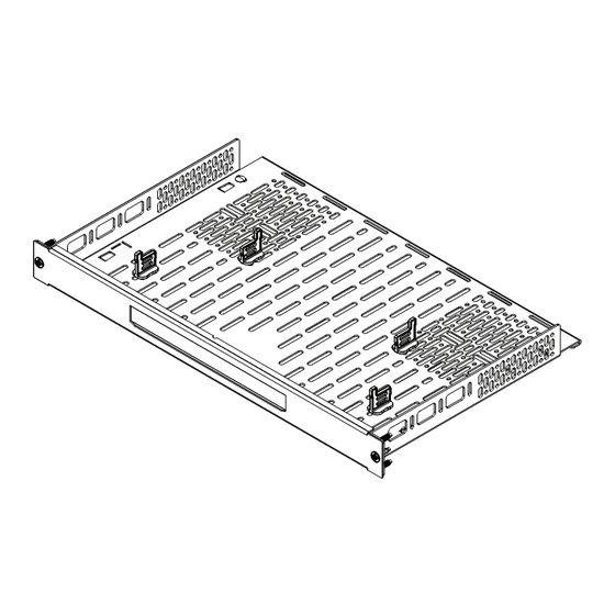 Middle Atlantic Products RSHSUB-1S Instruction Sheet
