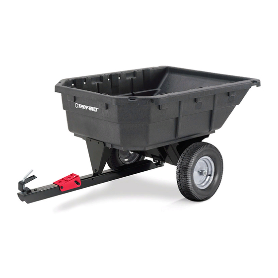 Troy-Bilt TB-1000PS Swivel Dump Cart Manuals