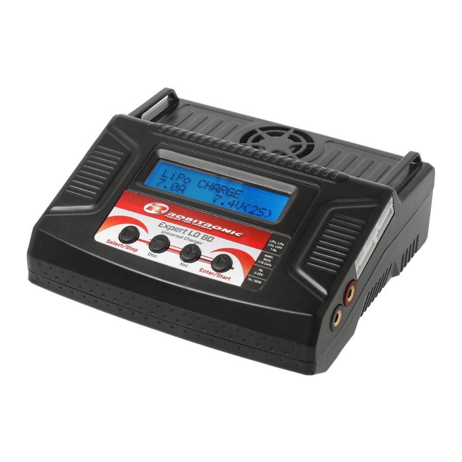 Robitronic Expert LD 80 Manual