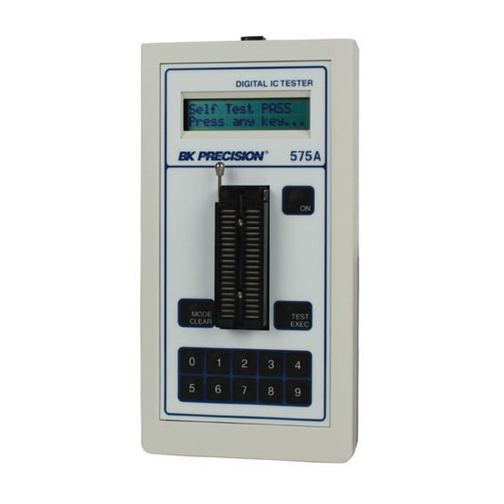 BK Precision 575A Operator's Manual