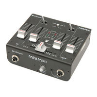 Citronic MINI MIX-1 Owner's Manual