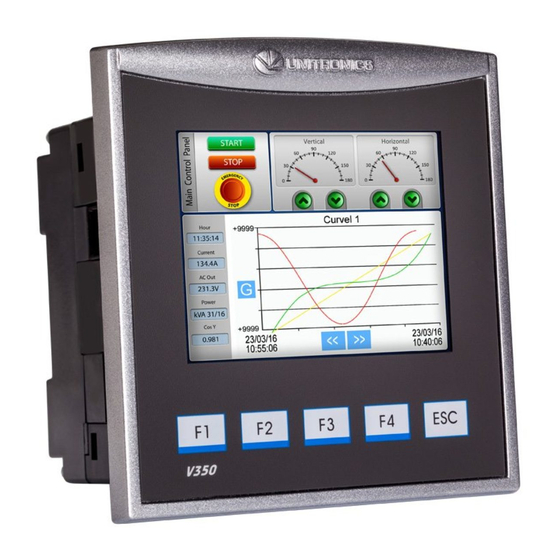 Unitronics Vision V350-35-TR34 Installation Manual