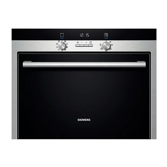 Siemens HB33CB550 Instruction Manual