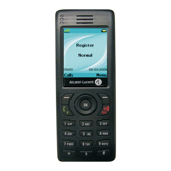 Alcatel-Lucent 500 DECT User Manual