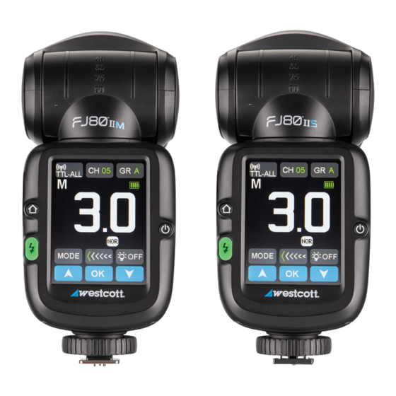 Westcott FJ80 II Series User Manual