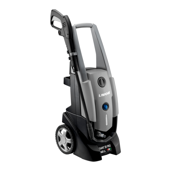 Lavor Giant 20 PRO Manual