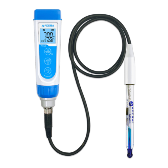 Apera Instruments PH60-SA User Manual