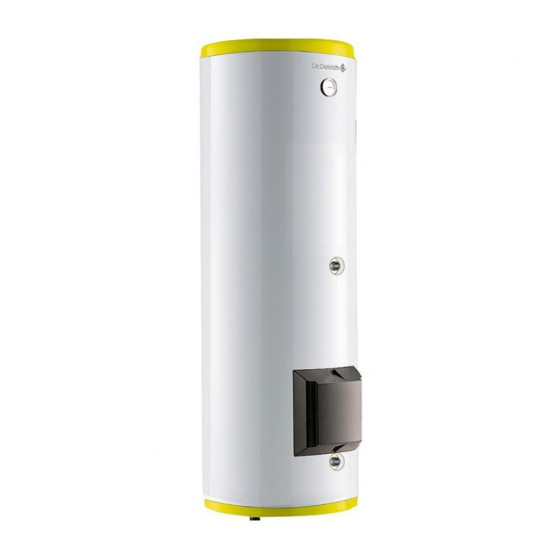 DeDietrich ELENSIO 200 Quick Start Manual