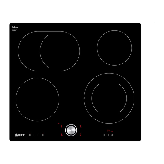 NEFF TPT1676X User Manual And Installation Instructions