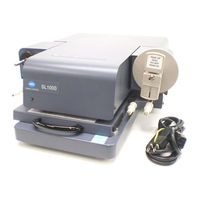 Konica Minolta SL1000 Digital Film Scanner User Manual