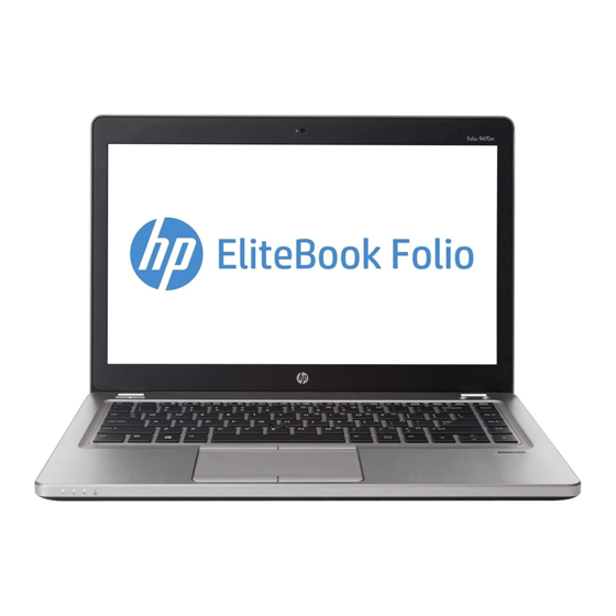 HP EliteBook Folio 9480m Maintenance And Service Manual