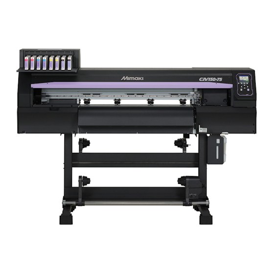 MIMAKI CJV150 series Care And Maintenance