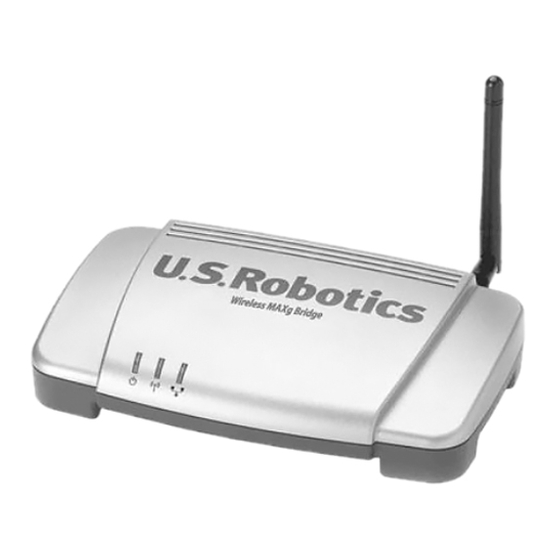 US Robotics Wireless MAXg Bridge Quick Installation Manual