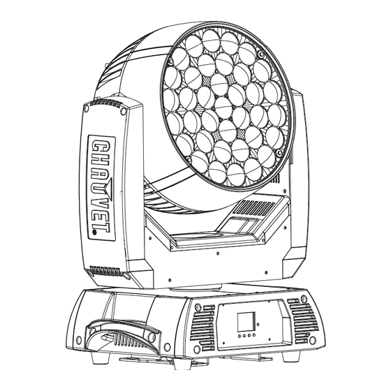 User Manuals: Chauvet Rogue R3 Wash LED Moving Head