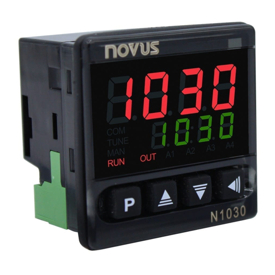 Novus N1030T Instruction Manual
