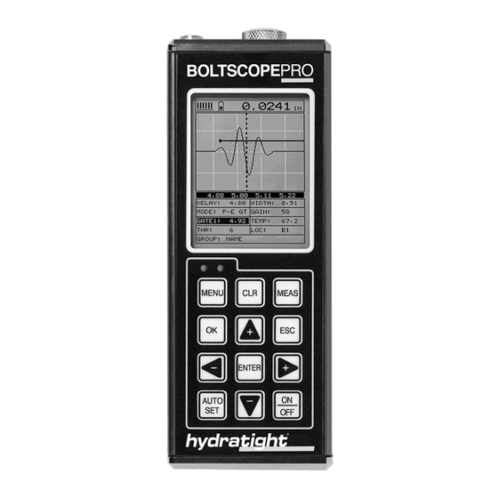 hydratight BoltScope Pro Operating Manual