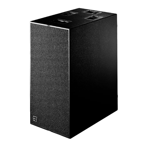 d&b audiotechnik B2-SUB Manual