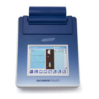 Sibelmed DATOSPIR TOUCH EASY - F User Manual