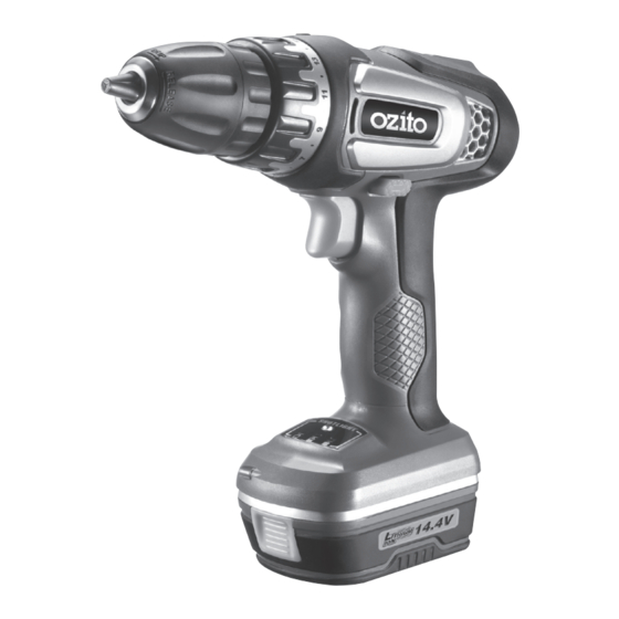 Ozito CDL-144 Cordless Drill Manuals