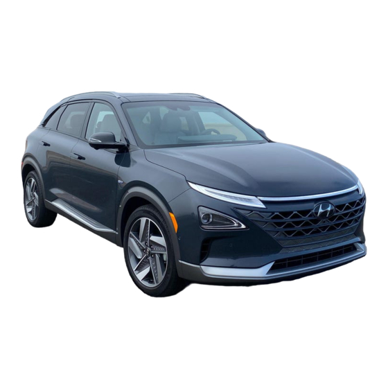 Hyundai NEXO Fuel Cell 2020 Getting Started Manual