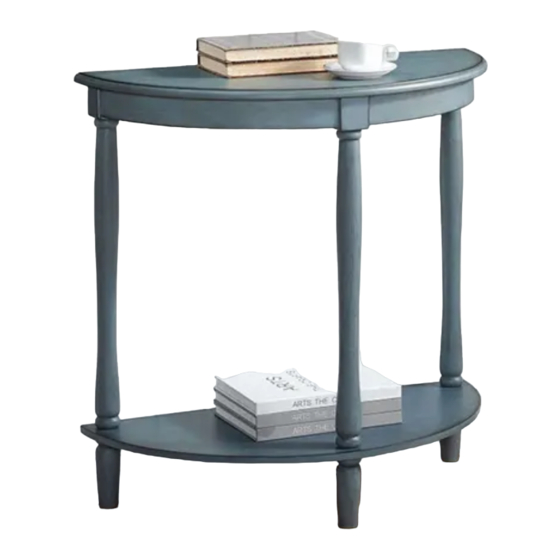 Furniture of America Menton CM-AC362 Assembly Instructions Manual
