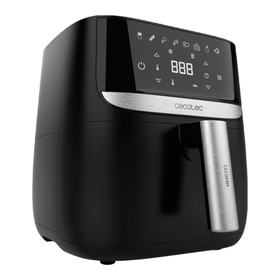 cecotec CLEANFRY ADVANCE 5000 BLACK Instruction Manual
