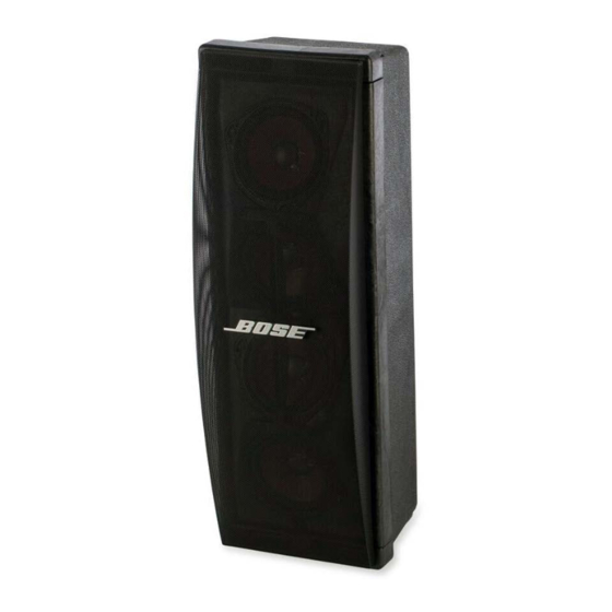 Bose Panaray 402 IV Series Manual