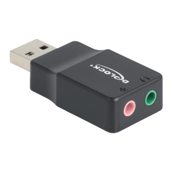 DeLOCK 66634 User Manual