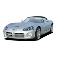 Dodge 2005 ZB Viper Owner's Manual