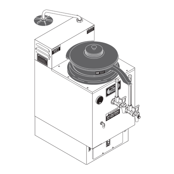 Bunn SRU Operating & Service Manual