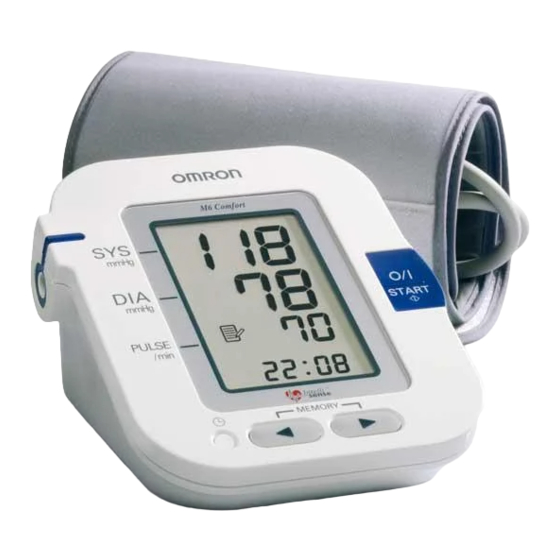 Omron M6 Instruction Manual