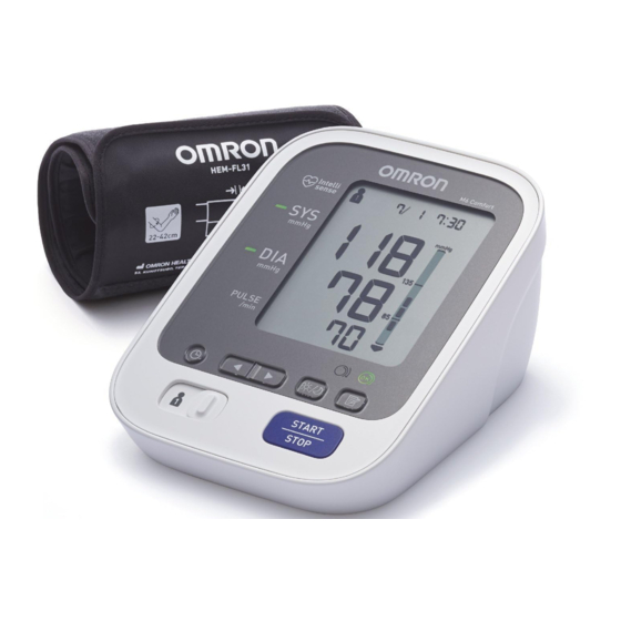 Omron M6 Instruction Manual