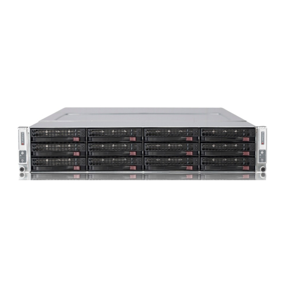 Supero SUPERSERVER 2027TR-D70RF+ User Manual
